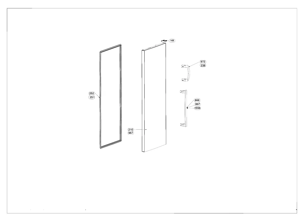 Vue éclatée BEKO FNSE175N 7284743110