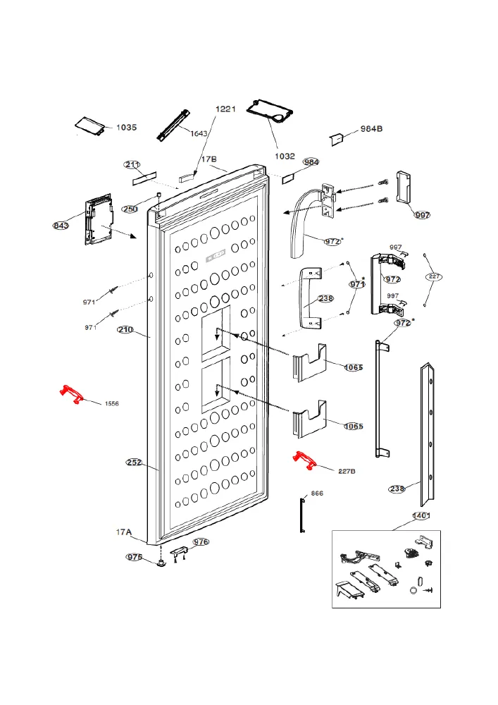 Vue éclatée BEKO FNE26401 7254347615