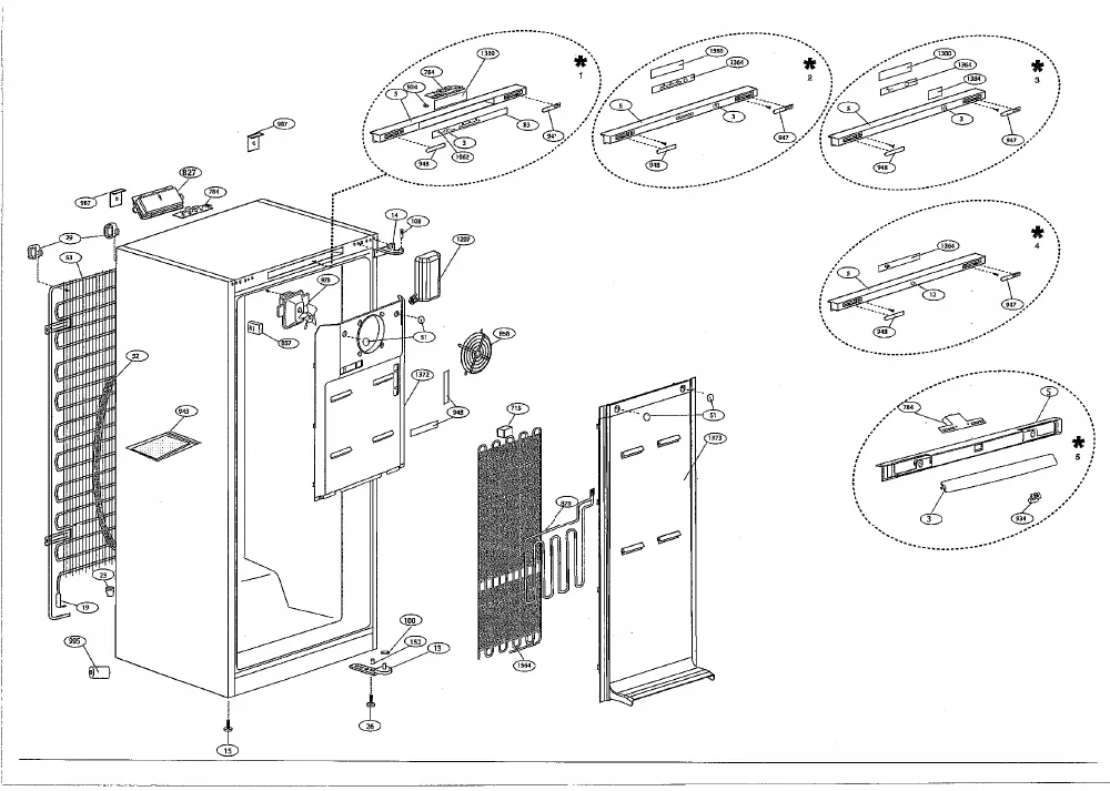 Vue éclatée BEKO FN129420 7255348716
