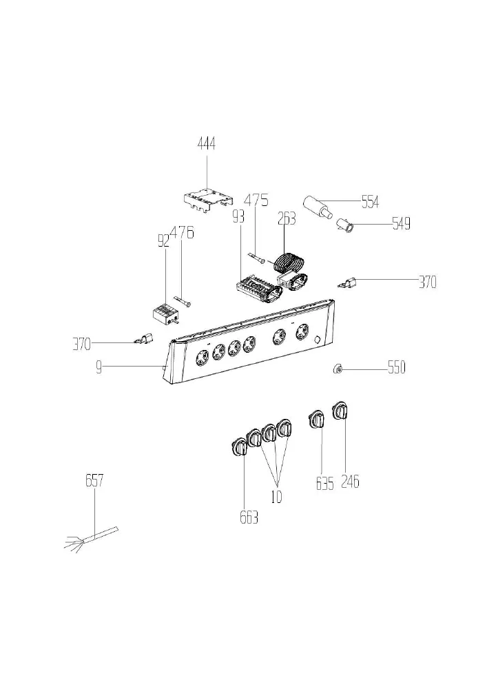 Vue éclatée BEKO CSE53120DW 7786987616