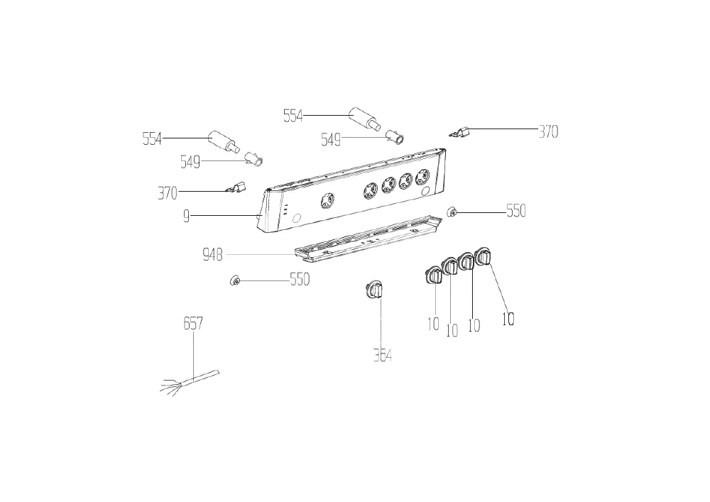 Vue éclatée BEKO FSG62010FW 7738987629