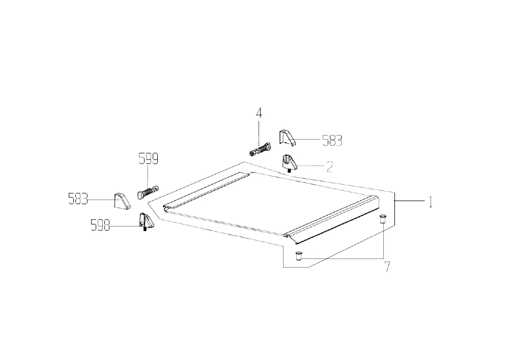 Vue éclatée BEKO FSG52020DXC 7787187639