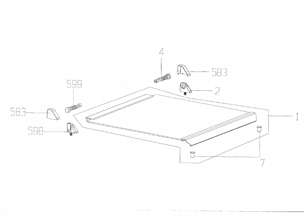 Vue éclatée BEKO CSE62X 7737487605