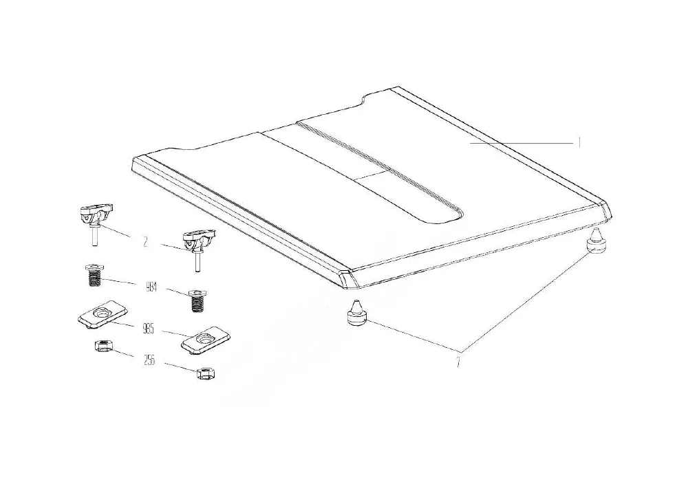 Vue éclatée BEKO CSG62010FW 7737487601