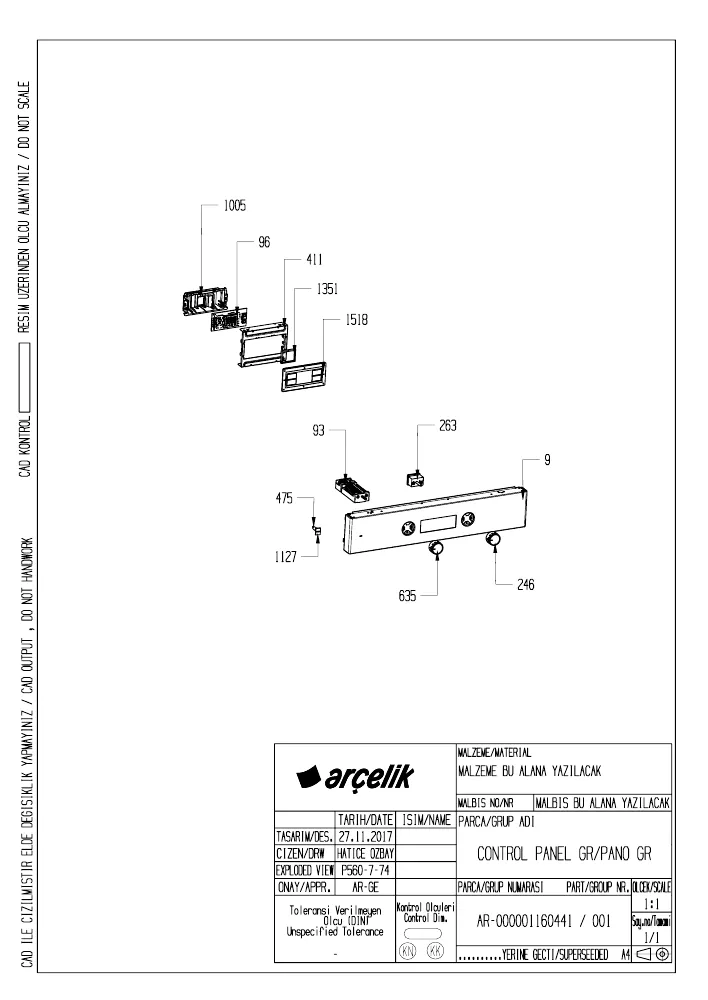 Vue éclatée BEKO FSE58300ACS 7787187637