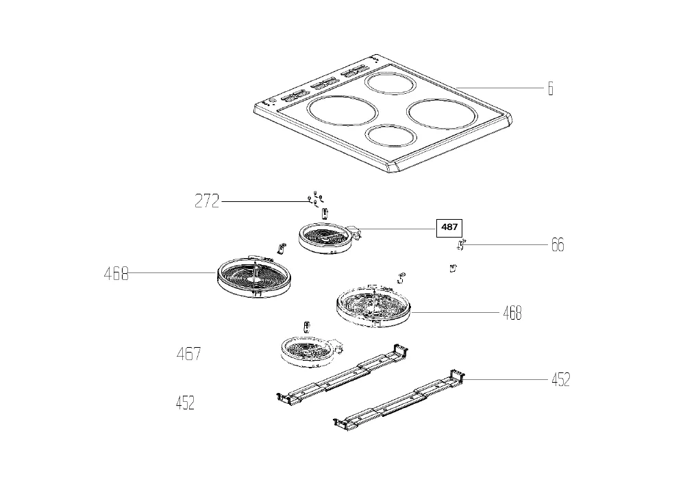 Vue éclatée BEKO CSE67000GW 7786587831