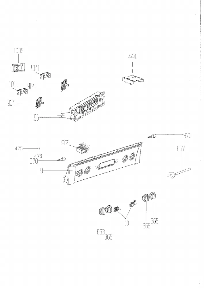 Vue éclatée BEKO CSE63521GWP 7738987602