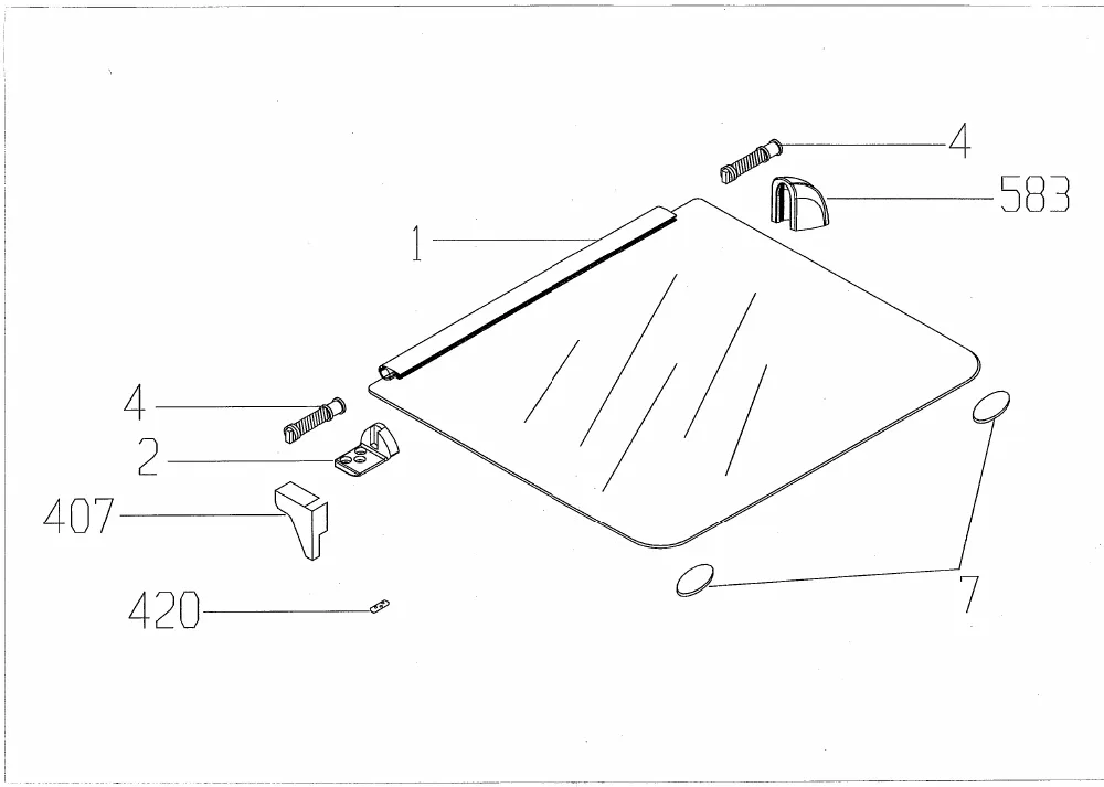 Vue éclatée BEKO CD62110PRB 7714687602