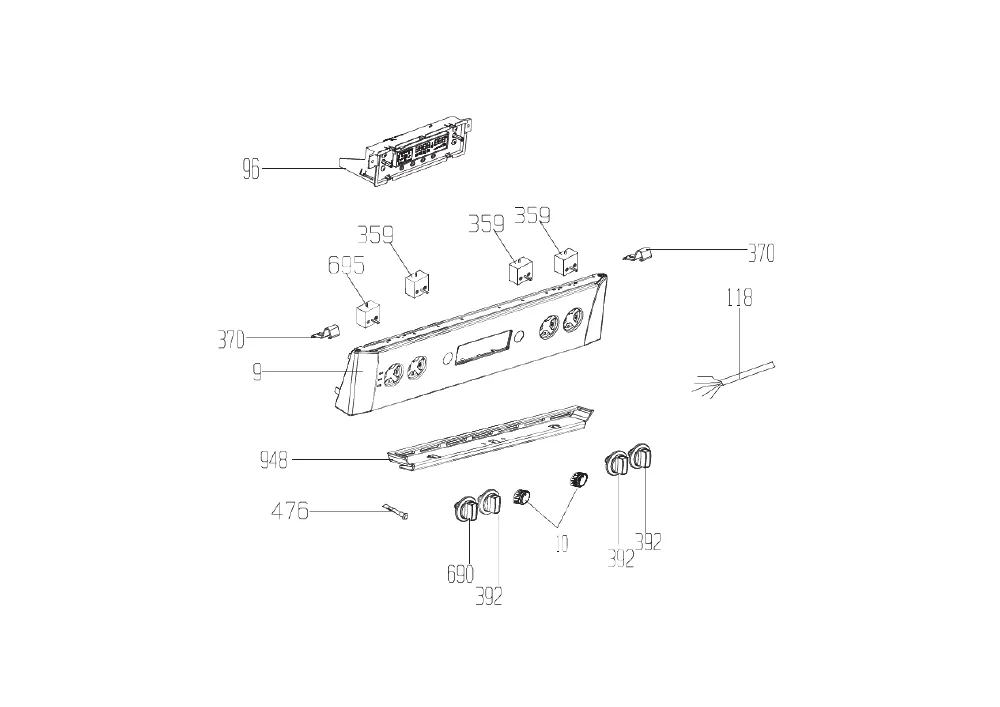 Vue éclatée BEKO CSE67501GA 7785987610