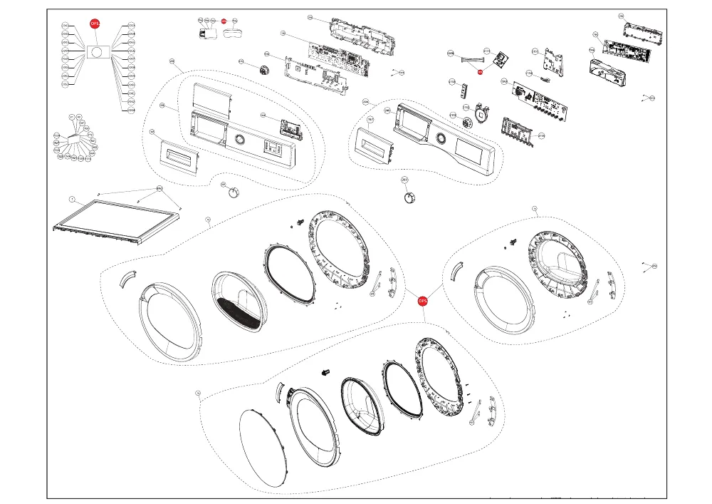 Vue éclatée BEKO DA8013PA 7185901490