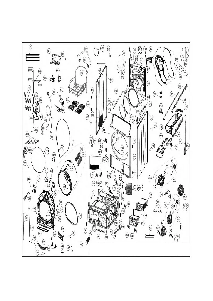 Vue éclatée BEKO BDU9044W 7187842750