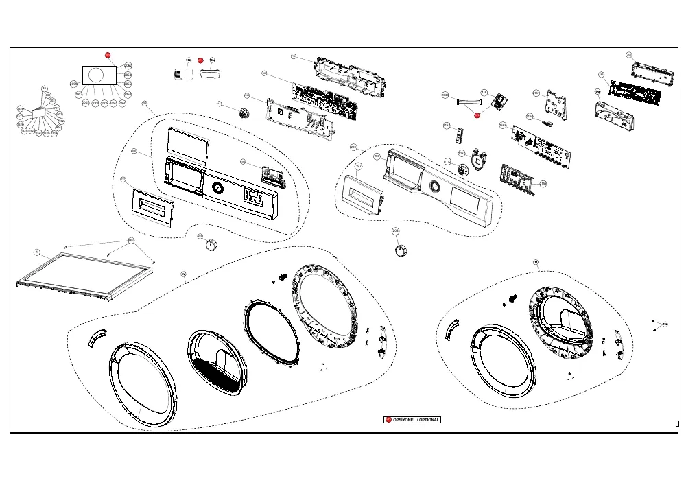 Vue éclatée BEKO DBBU81310W 7184681250