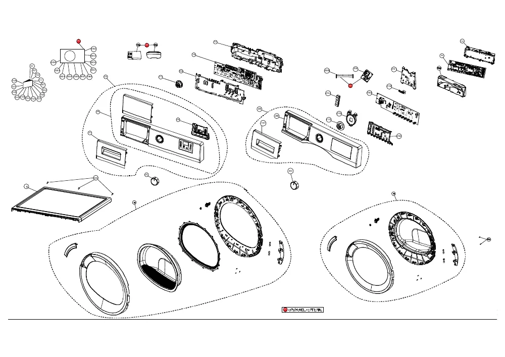 Vue éclatée BEKO SLP10W1 7188289370
