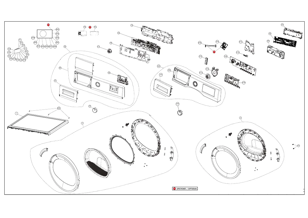 Vue éclatée BEKO SLMP07W 7188301130