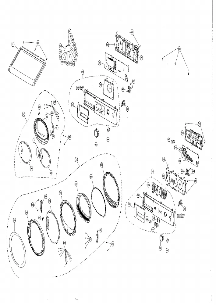 Vue éclatée BEKO DPU8306GX 7188286830