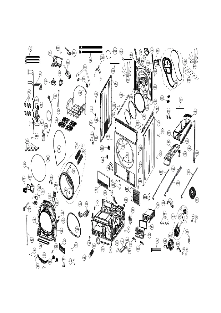 Vue éclatée BEKO DCU8431G 7187842010