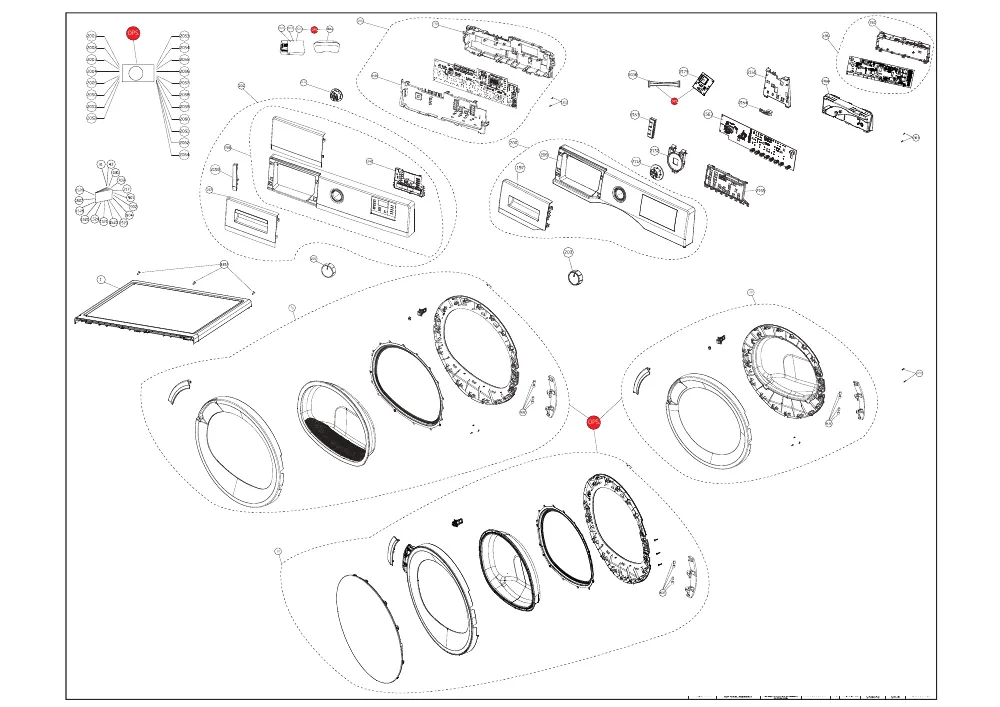 Vue éclatée BEKO DS7312PA0W 7188232690