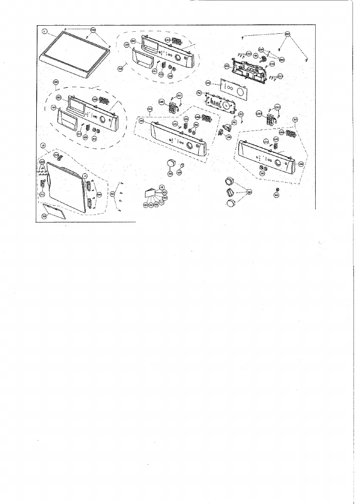 Vue éclatée BEKO DV6110 7180881900
