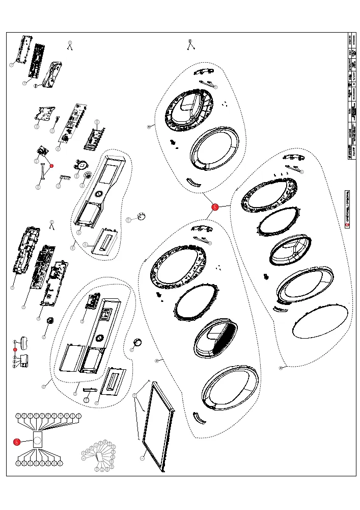 Vue éclatée BEKO DB8112PA0W 7182581880
