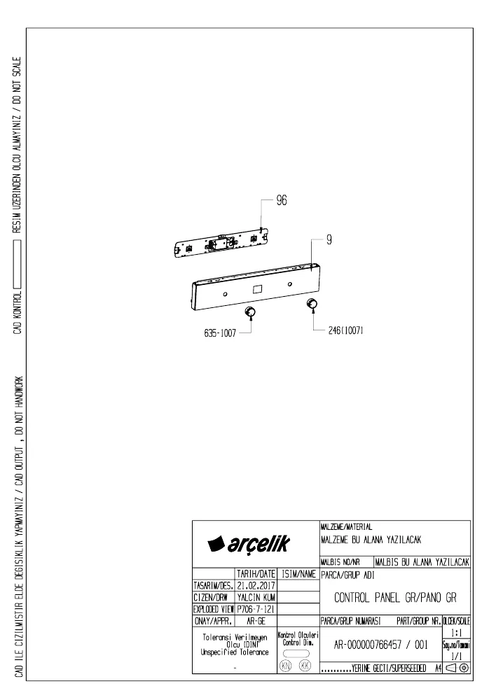 Vue éclatée BEKO BIET21300XP 7757887697