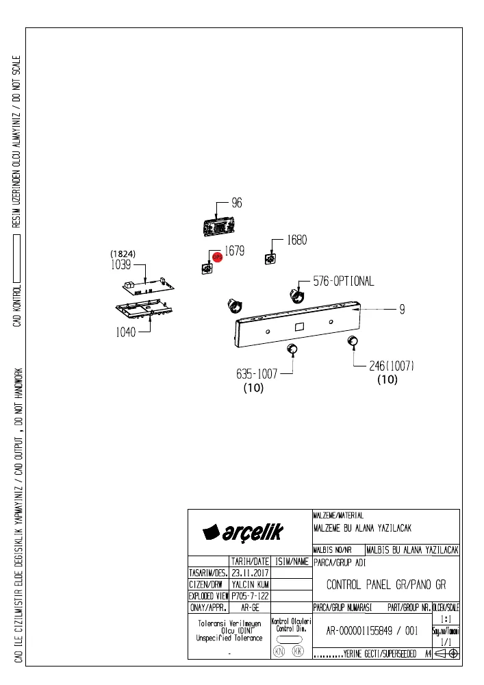Vue éclatée BEKO BBIM18300XPE 7757883856