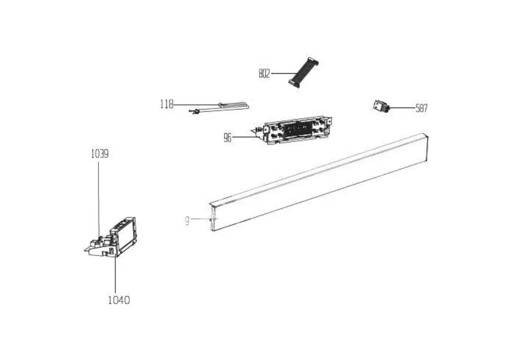 Vue éclatée BEKO OIE39600WP 7757887632