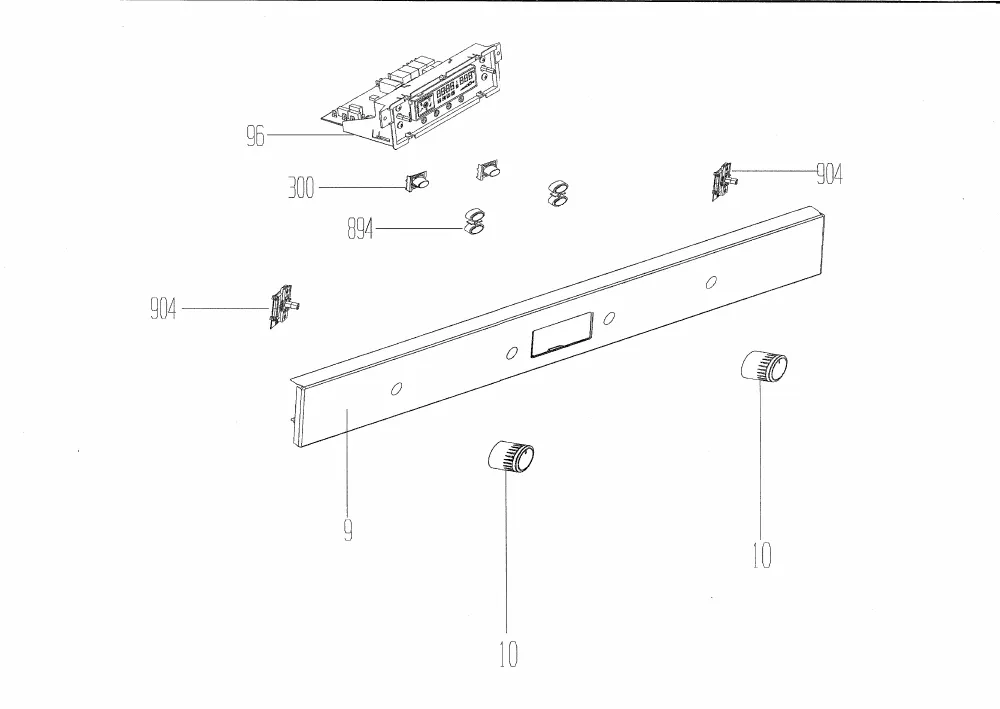 Vue éclatée BEKO OIE26503XP 7759687603