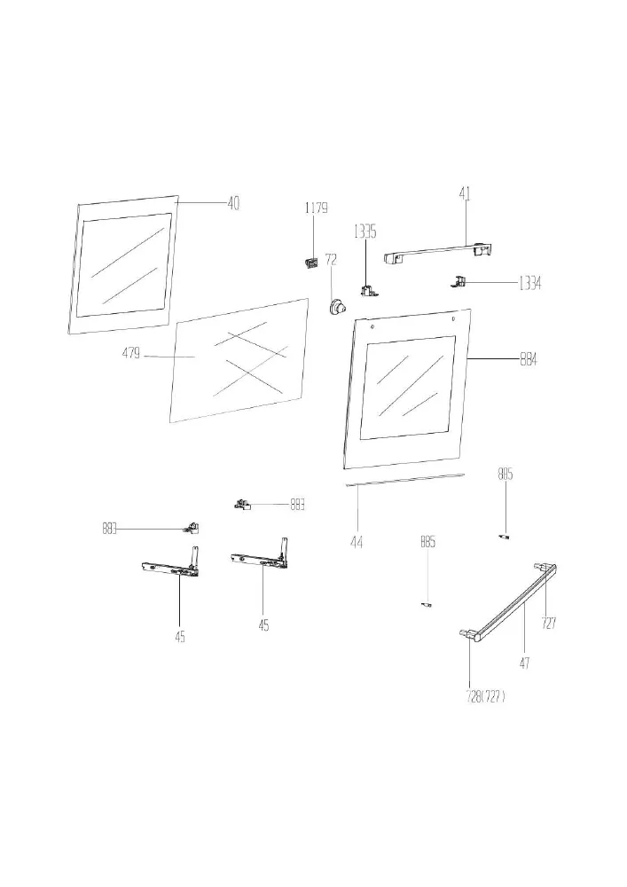 Vue éclatée BEKO OIM26600X 7759787601