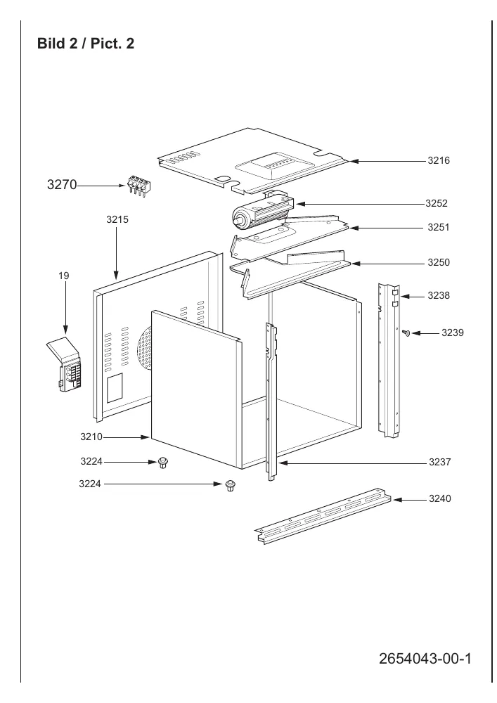 Vue éclatée BEKO CIS202000MX 7750787652