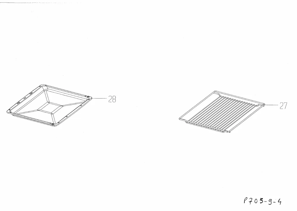 Vue éclatée BEKO OIE22501XP 7757787602