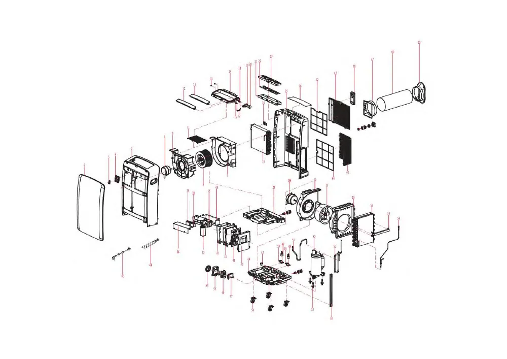 Vue éclatée BEKO BNP12C 8847663200