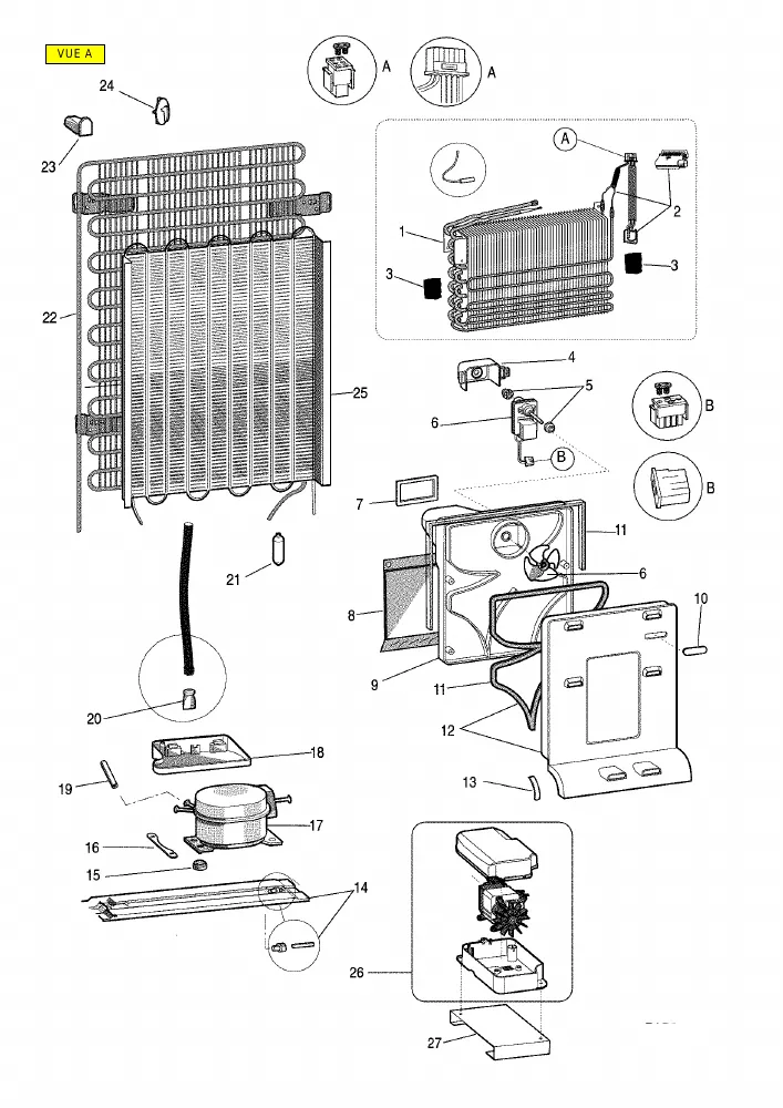 Vue éclatée HOTPOINT-ARISTON BMBL1822F.HA BMBL1822FHA 48260