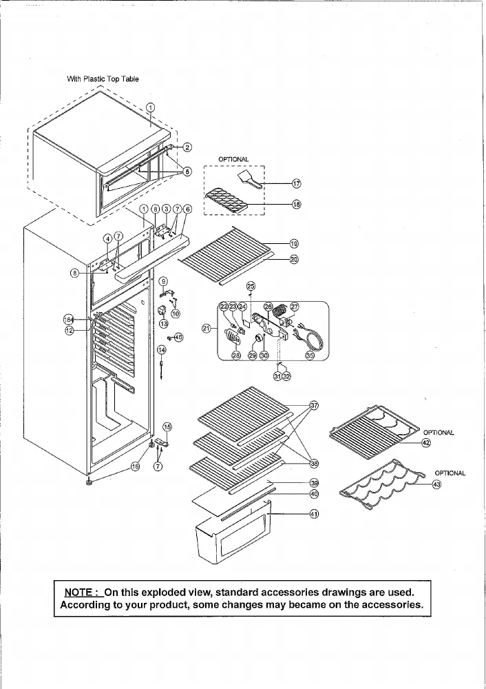 Vue éclatée Welco DP235V60