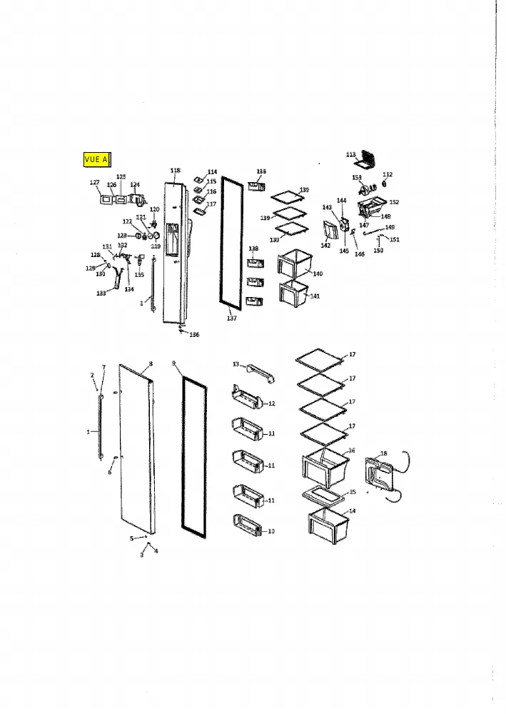 Vue éclatée HOTPOINT-ARISTON SXBD922FWD 84170