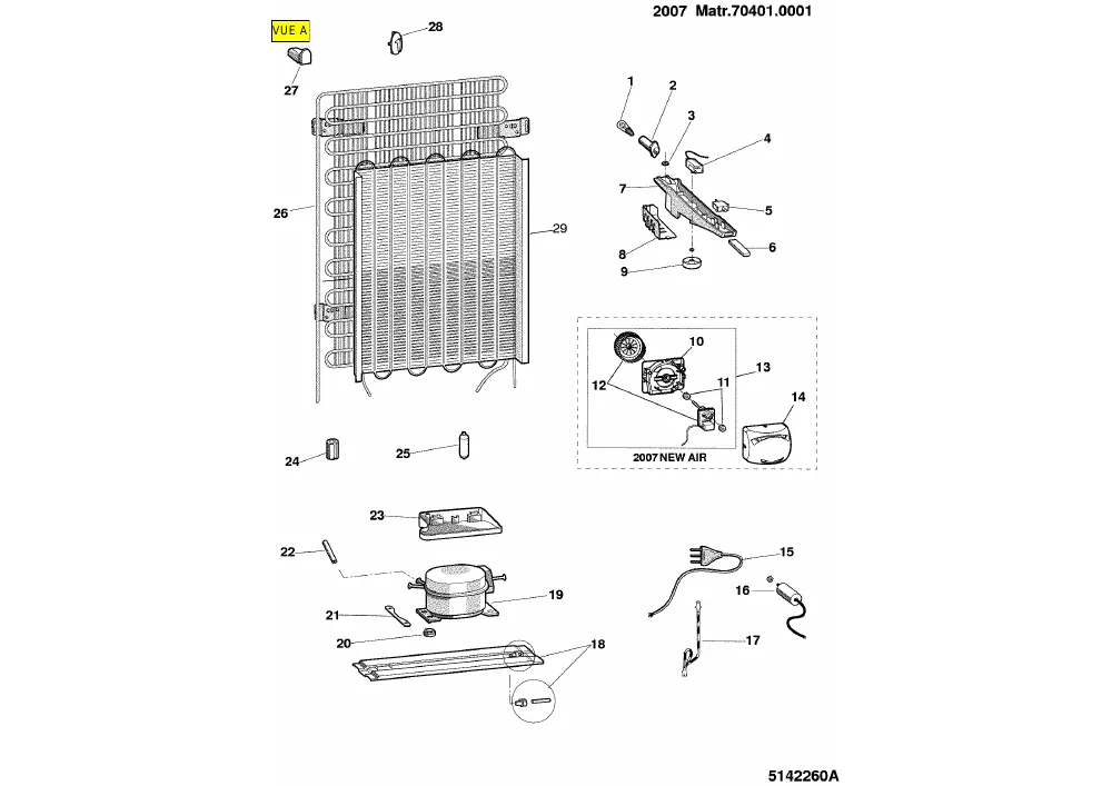 Vue éclatée HOTPOINT-ARISTON BDZM330IX.HA BDZM330IXHA 48644