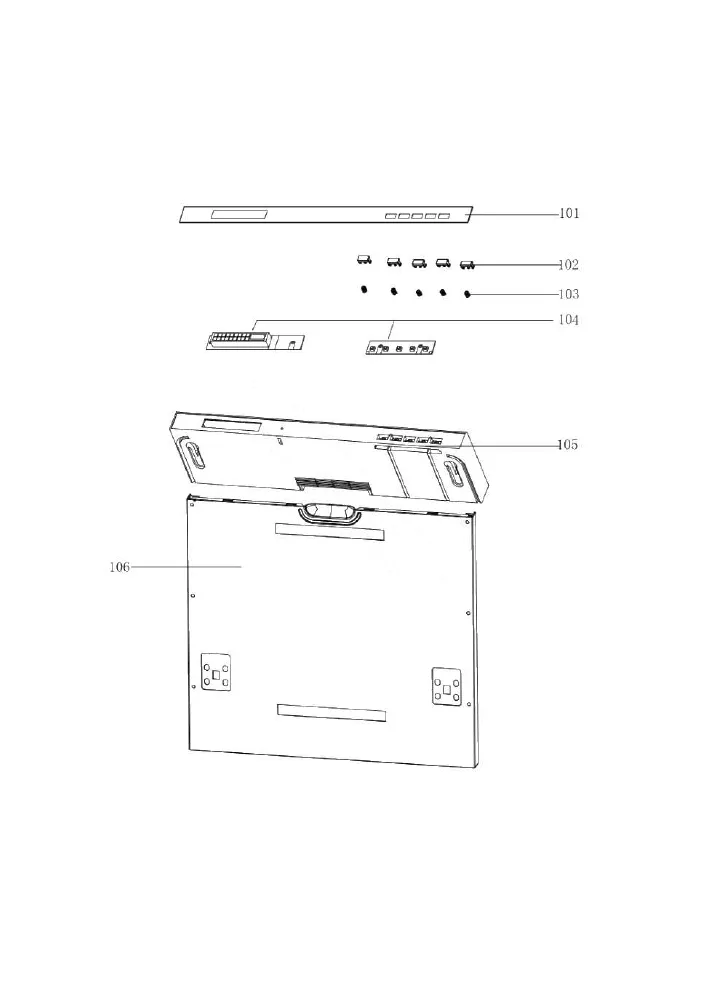Vue éclatée SCHNEIDER SCLT6444X1