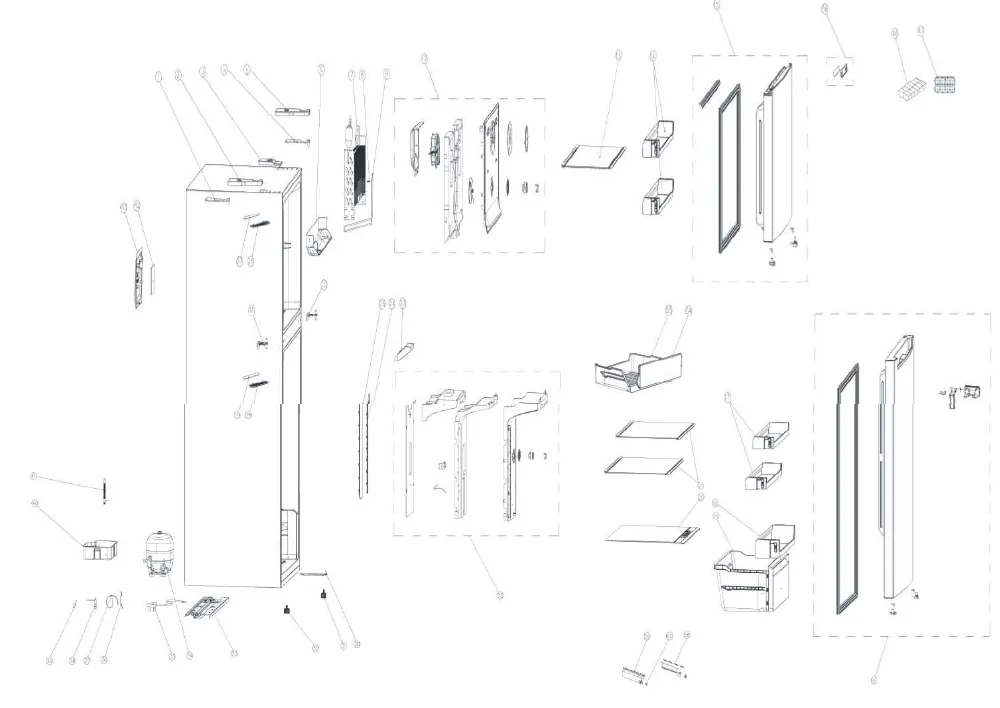 Vue éclatée SCHNEIDER SCDD480NF2IX