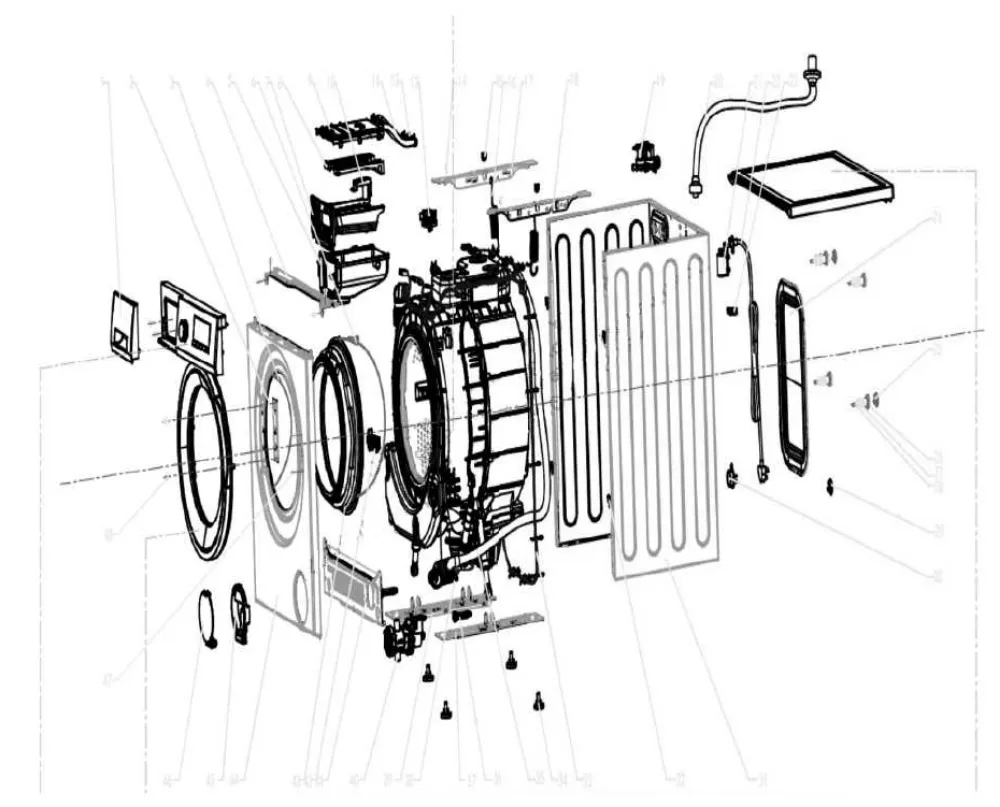 Vue éclatée SCHNEIDER SFL914DGR