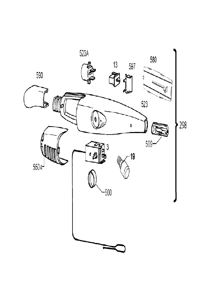 Vue éclatée AEG S71700TSX0 93301406703