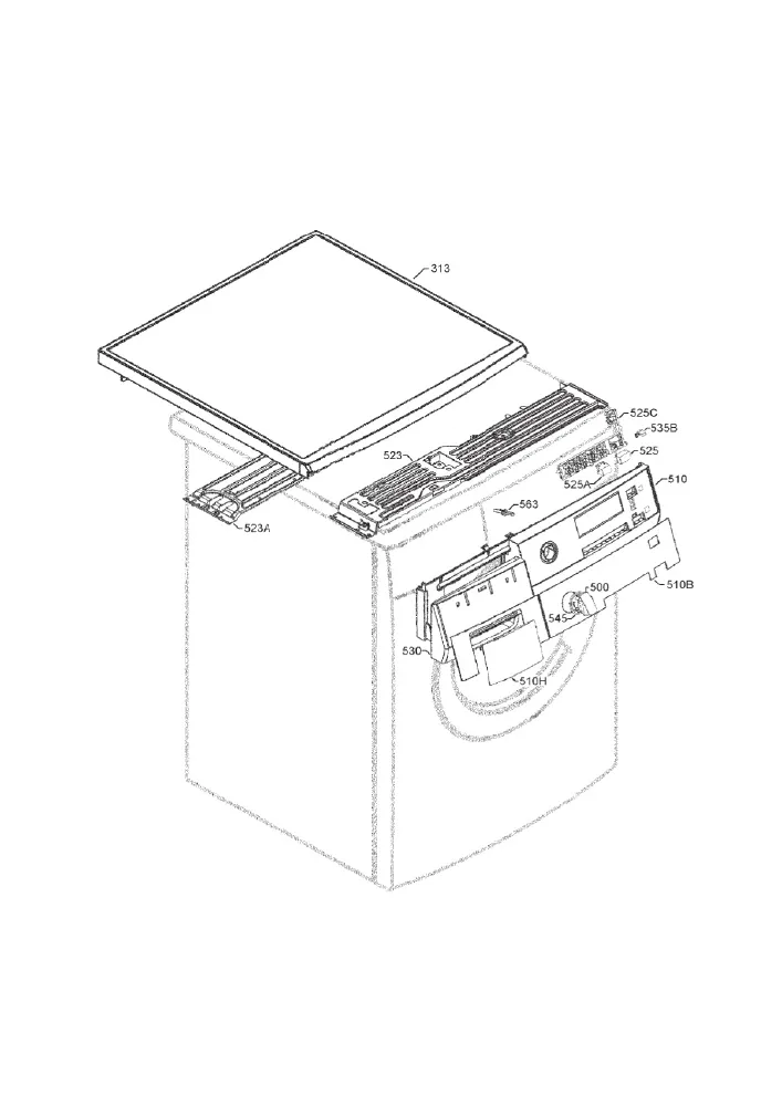 Vue éclatée AEG L16850 91460530200