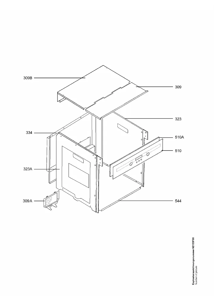 Vue éclatée AEG CB4100.1.B CB4100-1-B EURO CB41001B 94418164100