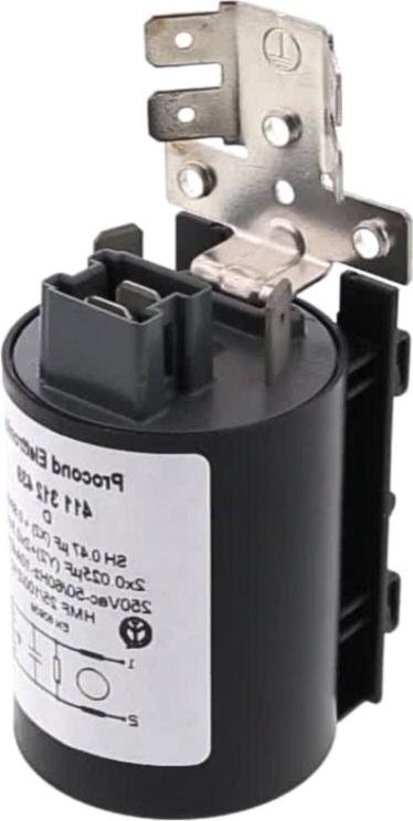 CONDENSATEUR Lave-Linge ANTIPARASITE 411 312 439 0.47UF 2X0.025UF