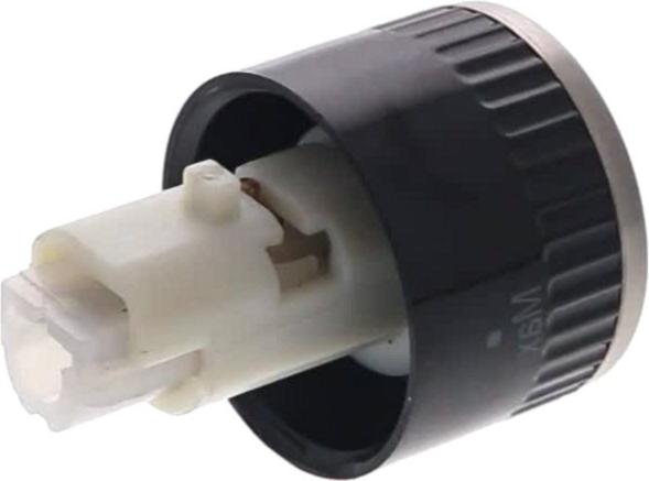 MANETTE Four INOX-NOIRE THERMOSTAT PUSH-PULL 33*67 12h 6mm 18mm