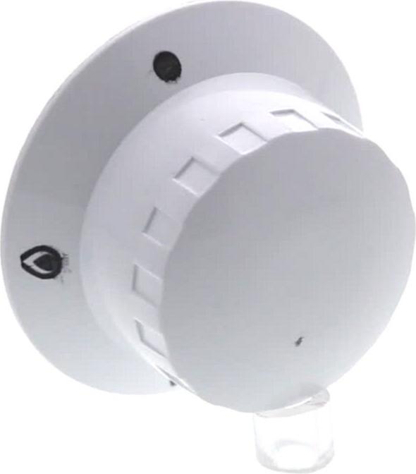 MANETTE Plaque GAZ BLANCHE 47*36 12h 6mm 14mm