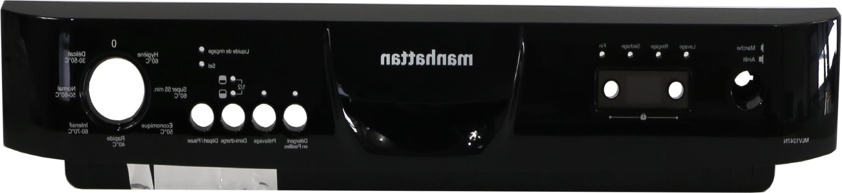 BANDEAU Lave-Vaisselle MLV1247N MANHATTAN NOIR AC41 DNIRESH remplace par BLANC en SELECLINE