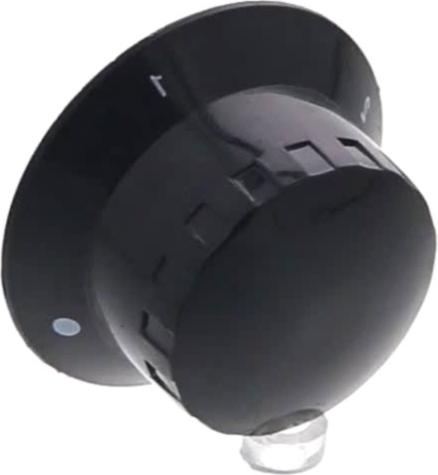 MANETTE Plaque 1-3 NOIRE 47*26 12h 6mm 12mm
