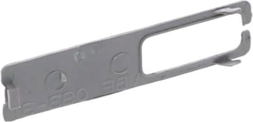 CACHE Froid Charnière PLINTHE Droit GRIS