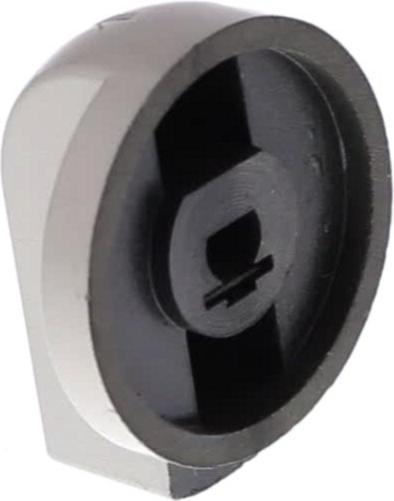 MANETTE Plaque GRISE 35*19 12h 6mm 14mm