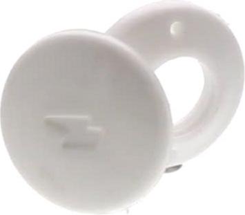 BOUTON Plaque ALLUMAGE BLANC 