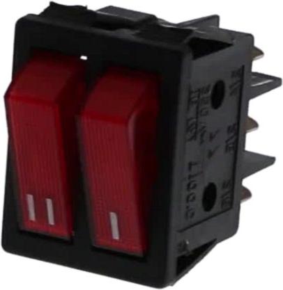 Interrupteur Hotte DOUBLE VOYANT